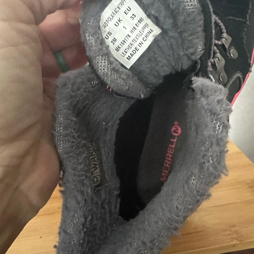 Merrell youth size